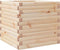 vidaXL - Plantenbak - 50x50x46 - cm - massief - grenenhout