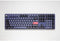 Ducky One 3 - Mechanisch Gaming-toetsenbord - Cherry MX Speed Silver - Donkerblauw