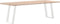 vidaXL - Eettafelpoten - 2 - st - U-vormig - 60x(72-73) - cm - staal - wit