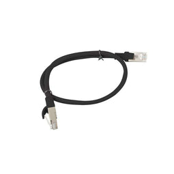 Stevige UTP-netwerkkabel categorie 6 Lanberg PCU6-20CC-0050-BK Zwart 50 cm