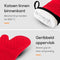 KitchenLove Siliconen Ovenwanten - Hittebestendig tot 350 °C - EN407 Gecertificeerd - Rood (2 stuks)