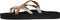 Teva W Olowahu - Dames Slippers - Maat 39 - Zwart/Bruin/Groen