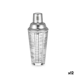 Cocktailshaker My Bar Glas Staal 400 ml (12 Stuks)