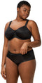 Triumph Essential Minimizer - Beugelbeha - 3D-vormbeugels - Zwart - Maat C70