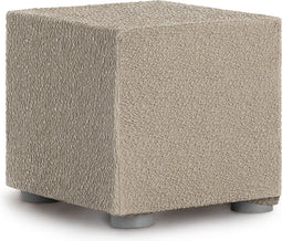 Hoes voor poef Eysa ROC Lichtbruin 65 x 65 x 65 cm