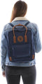 Fjällräven Kånken No. 2 - Rugzak G-1000 HeavyDuty - 16 l - Navy/Brown