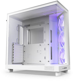 NZXT H6 Flow - Tower - Gehard glas - Wit
