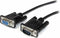 Startech.com MXT10050CMBK - Adapter DB-9 - Serieel 9-pins - Zwart 0,5 m