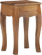 vidaXL - Nachtkastje - 28x28x46 - cm - massief - mangohout