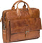 Justified Leren Laptoptas 15 inch Everest 2-Vaks Cognac