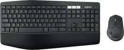 Logitech MK850 - Draadloos Toetsenbord met Muis - Full Size - Azerty FR - Zwart