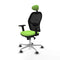 Jorquera Piqueras y Crespo 2D086G1 - Bureaustoel met hoofdsteun - Verstelbare hoogte en armleuning - Pistache