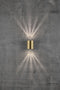Wandlamp Buiten Tweezijdig - Messing - 10.6W - 3000K - Geïntegreerd LED - IP44 - Canto 2 - 15 jaar garantie