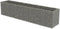 vidaXL - Gabion - plantenbak - verhoogd - 450x90x100 - cm - gegalvaniseerd - staal