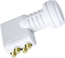 Smart Quatro Universal TQ - LNB downconverter - RF aansluitingstype F - Wit