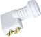 Smart Quatro Universal TQ - LNB downconverter - RF aansluitingstype F - Wit
