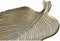 Middenstuk DKD Home Decor Gouden Aluminium Blad van een plant (76 x 25 x 5 cm)
