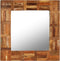 vidaXL - Wandspiegel - 60x90 - cm - massief - gerecycled - hout