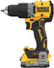 DeWalt DCD800E2T-QW - Accuboormachine - 90Nm max koppel - 18V