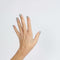 LAUED Nagelstickers - Nail Wraps - 16 Extreem Dunne Nagellak Stickers - Manicure Nail Art Folie - Morning Fog