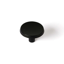 Deurknop Rei 774 Zwart Metaal Ø 35 x 23 mm (2 Stuks)