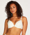 Hunkemöller Maya - Push-up BH - Beugel met kant - Wit - Maat D75