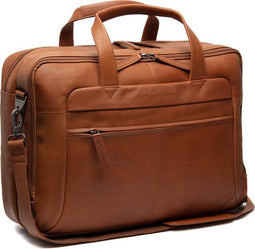 The Chesterfield Brand - Leren Laptoptas Ryan - 3 vakken - 17 inch - Cognac