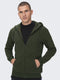 ONLY & SONS ONSCERES ZIP THR. HOODIE - Heren Trui - Met capuchon - Maat XL
