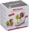 Westmark Appelschilmachine, kunststof/roestvrij staal, Loop, wit/donkergrijs/rood, 97082260