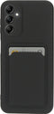 Mobiparts Galaxy A14 (2023) - TPU Case met Kaarthouder - Shockproof - Zwart