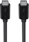 Belkin F2CD084bt0.8MBK - Kabel - USB-C naar USB-C - 0,8 meter - Zwart