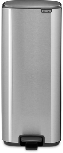 Brabantia Bo Pedaalemmer - 30 liter - Soft-close - Matt Steel Fingerprint Proof