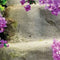 Customize it - Tuindoek bloemen trap 170x90cm prs