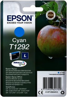 Epson C13T12924010 - Inktcartridge - 460 pagina's - Cyaan (7 ml)