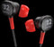 PowerA Wired Earbuds - In-ear - Draad - Microfoon - Rood Zwart