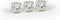 Atelier Pierre Fifty Fotohouders - 3 Stuks - Terrazo Light