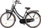 AMIGO Sturdy - Transportfiets voor Dames - Omafiets 28 Inch 53 cm - 3 Versnellingen - Terugtraprem en V-brakes - Matzwart