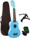 Finesse Ukelele - Starterset - 21 inch - 4 snaren - Blauw