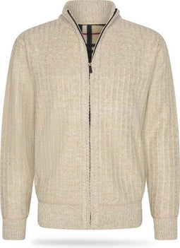 Cappuccino Italia Bounded Jacket - Heren Vest - 100% Polyester - Beige - M