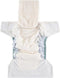 HappyBear | All In One wasbare luier - Botanical | One Size - 4kg t/m 15kg | Te gebruiken vanaf geboorte tot zindelijkheid | Dubbele lekgoten - minder kans op lekkages | Handige klittenbandsluiting