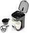 Nedis KACM140EBK - Compact koffiezetapparaat - 1-2 kopjes - Zwart