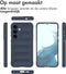imoshion Hoesje Geschikt voor Samsung Galaxy S24 Hoesje Siliconen - imoshion EasyGrip Backcover - Donkerblauw