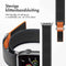 imoshion Nylon Trail bandje - Geschikt voor Apple Watch 1, 2, 3, 4, 5, 6, 7, 8, 9, 10, SE, Ultra (2) - 44/45/46/49 mm - Grijs - One Size