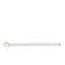 TI SENTO Dames Armband - 925 zilver - Wit parel - Maat M - 2976PW
