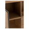 J-Line kast Verschillende Compartimenten - hout/metaal - naturel