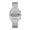 Emporio Armani Heren Horloge - Polshorloge - Quartz-chronograaf - Zilverkleurig (40 mm)
