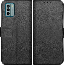 Nokia G22 - Flip Cover - Stijlvolle bescherming - Zwart
