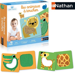 Bordspel Nathan Animals to Touch (FR)