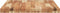 vidaXL - Tafelblad - rechthoekig - 80x60x4 - cm - massief - acaciahout