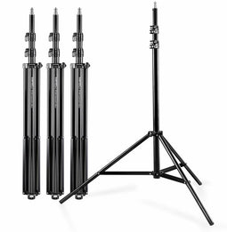 Walimex WT-806 - Lampstatief - Set van 4 - Draaggewicht 6kg (set van 4)